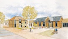 Illustration of Burwash Manor Retail Development